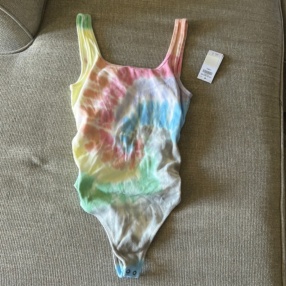 Abercrombie & Fitch Tie Dye Bodysuit